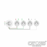 Speakon Box SBB-C Mix